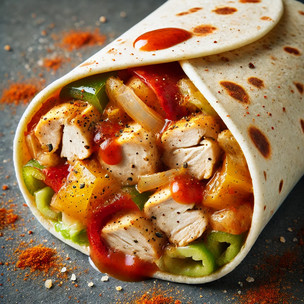 Chicken Fajita Wraps